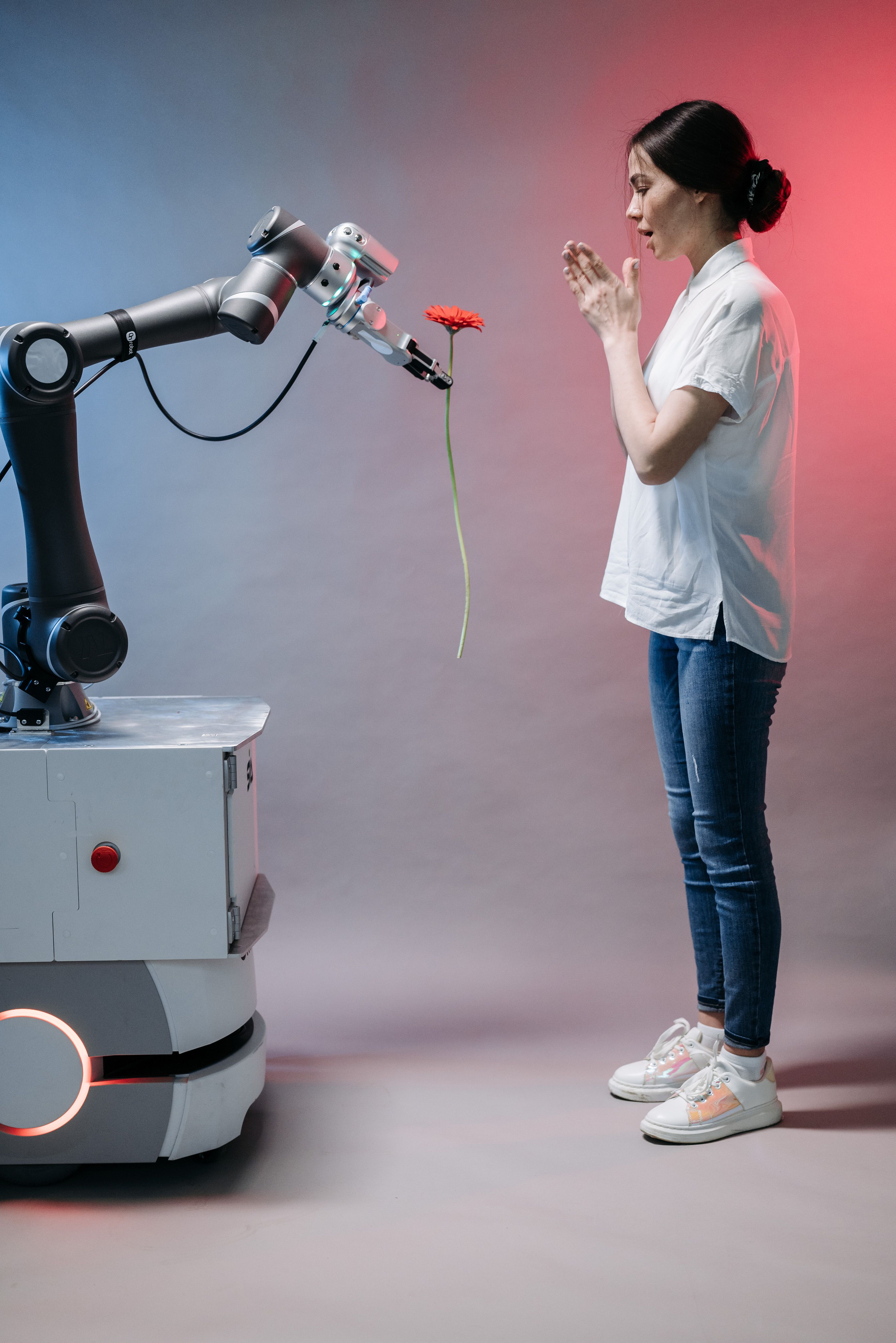 AI research team analyzing intelligent systems and automation